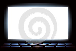 Movie Screen Cinema Theater or Theatre Background