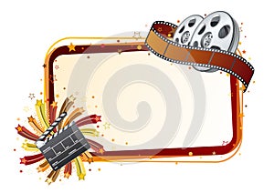 movie theme illustration