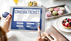 Movie Ticket Online Reservation Interface Concept