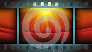 Movies film red light background