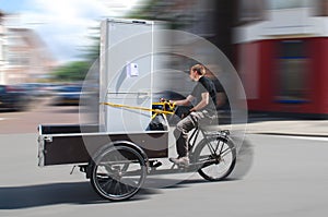 Moving By Cargo Bike