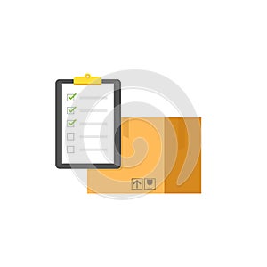 Moving checklist icon