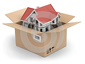 Moving house. Real estate market