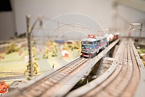 Moving modeltrain
