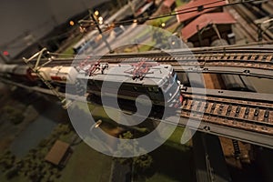 Moving modeltrain