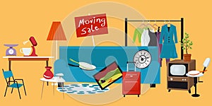 Moving sale