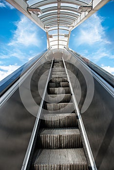 Moving stairway to heaven. Business opportunity to success