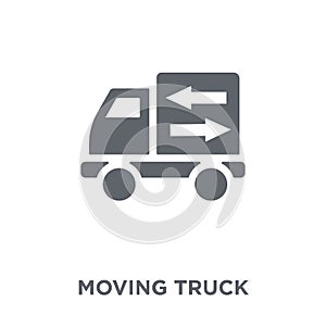 Moving truck icon from collection.