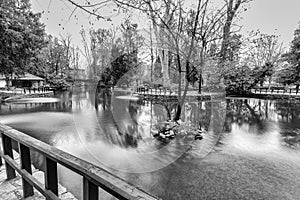 Moving Water in a Lake