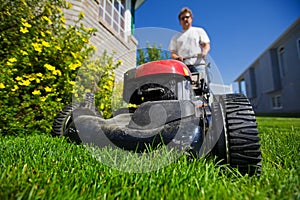 Mow the lawn