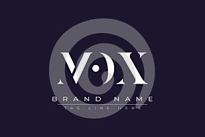MOX abstract letter logo design
