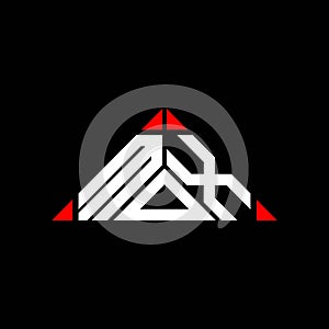 MOX letter logo creative design with vector graphic, MOX