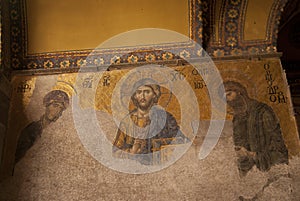 Mozaics in Aya Sofia