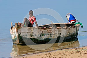 Mozambican fisherman