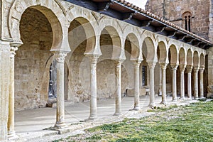 Mozarabic monastery of San Miguel de Escalada in Leon
