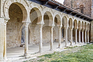 Mozarabic monastery of San Miguel de Escalada in Leon photo