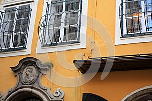 Mozart House in Salzburg. Austria 2018