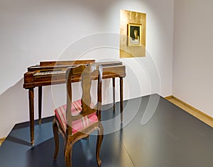 Mozart's birthplace (Mozarts Geburtshaus) in Salzburg, Austria