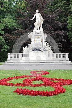 Mozart Statue photo