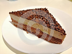 Mozart triangle cake