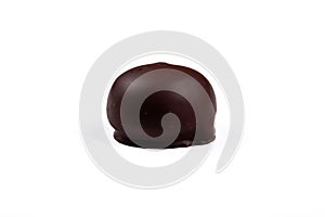 Delicious Mozartkugel Chocolate Candy on White Background - Tempting Sweet Treat