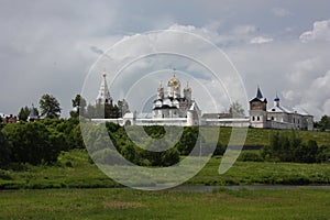Mozhaisk. Luzhetsky monastery. Panorama.
