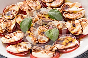 Mozzarella cheese salad