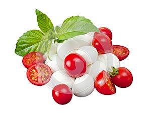 Mozzarella di Bufala, fresh cheese, italian dairy product.