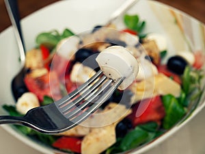 Mozzarella salad