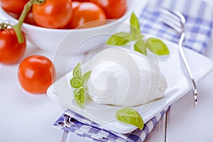 Mozzarella and Tomatoes