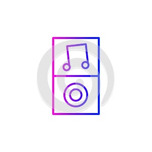 Mp3 player icon