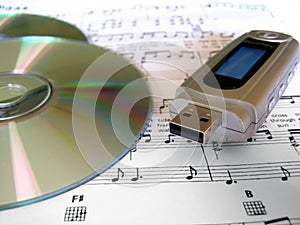 MP3 iPod music player photo