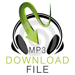 MP3 Music Download Icon