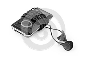 Mp3 player with earbuds