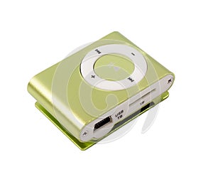 The MP3 players green