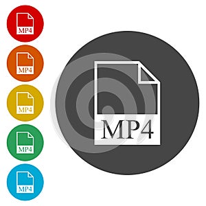 MP4 file icon