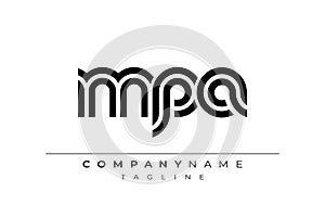 MPA Creative Unique Modern Letter Logo Design