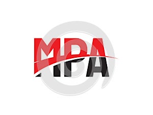 MPA Letter Initial Logo Design