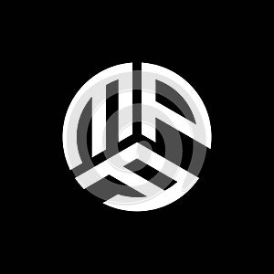 MPA letter logo design on black background. MPA creative initials letter logo concept. MPA letter design