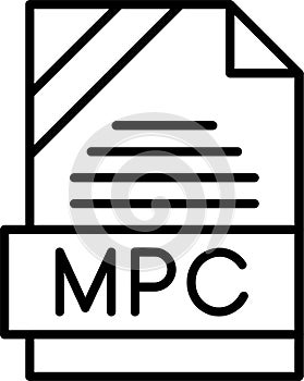 MPC Outline Vector Icon