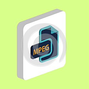 MPEG computer symbol