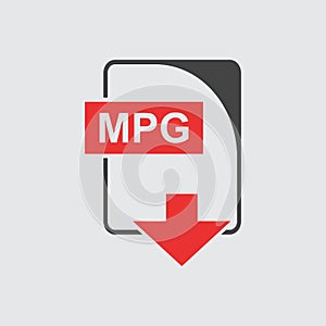 MPG Icon flat