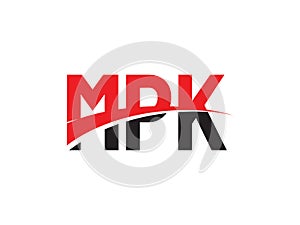 MPK Letter Initial Logo Design