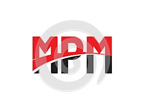 MPM Letter Initial Logo Design