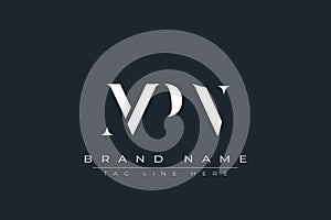 MPN abstract letter logo design
