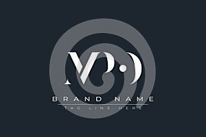 MPO abstract letter logo design