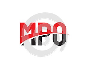 MPO Letter Initial Logo Design