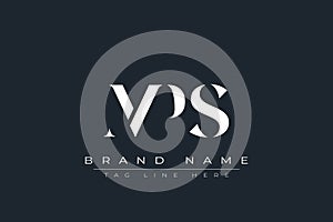 MPS abstract letter logo design