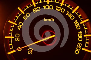 Mpv Car Speedometer photo