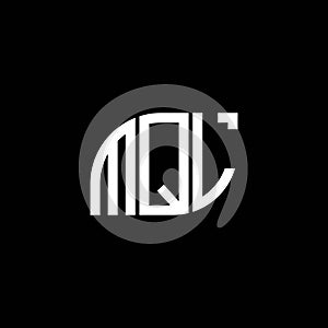 MQL letter logo design on black background. MQL creative initials letter logo concept. MQL letter design.MQL letter logo design on photo